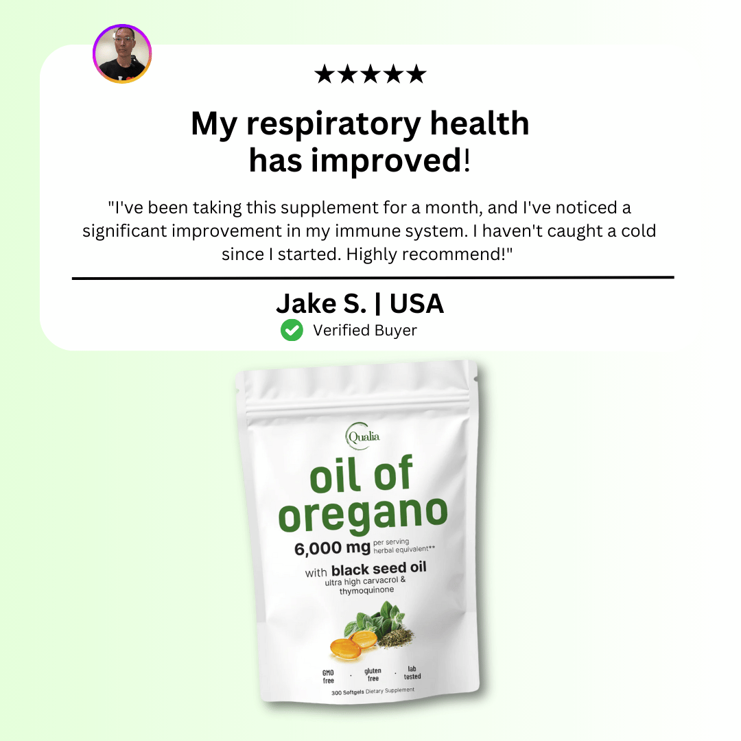 Oregano Oil & Black Seed Oil Supplement