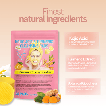 Kojic Acid & Turmeric Pads