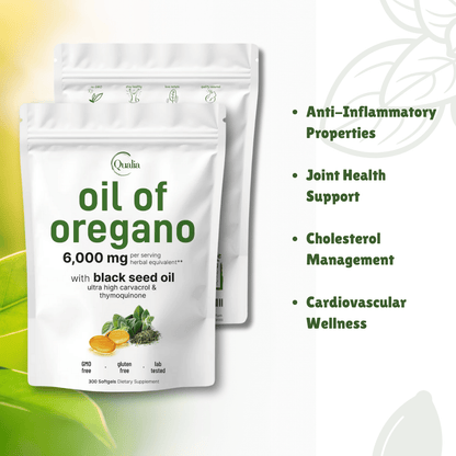 Oregano Oil & Black Seed Oil Supplement